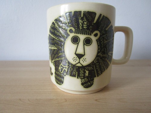 1974 hornsea pottery newsprint - 1974,