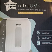 Tommee Tippee 3-in-1 Ultra UV Steriliser, Dryer Storage Unit -  White - B0707