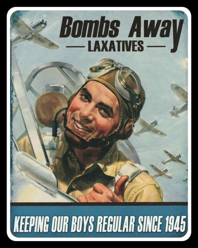 Bombs away laxatives keeping - bombs,