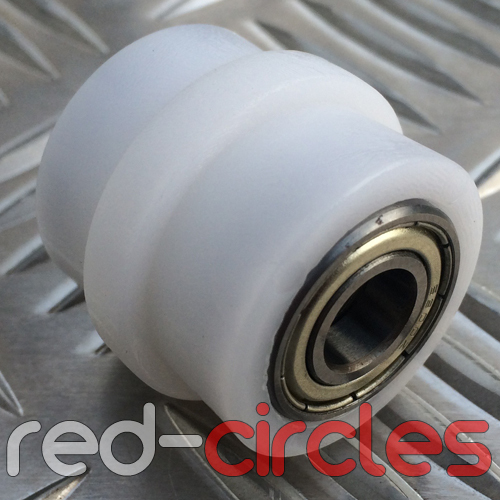 10mm ridged white - ridged,