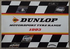 Dunlop Motorsport Tyre Range Brochure 1993 - Track Rally Historic Karting