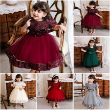Flower Baby Girls Sequin