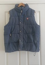 Vintage 90s Puffa Quilted Navy