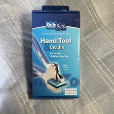 QuicKutz Hand Tool & Cradle - Personal Die-Cutting System | Crafting Equipment