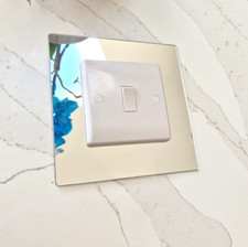 Mirror Single Light Switch