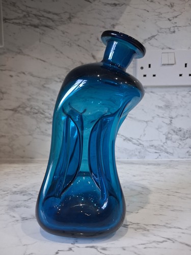Vintage danish holmegaard - holmegaard, blue