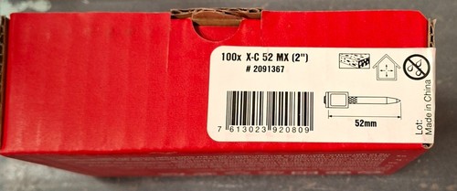 Hilti box 100 c - of, x-c