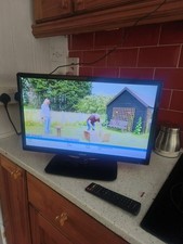 Polaroid 22-inch LCD  TV  Remote control  Freeview 