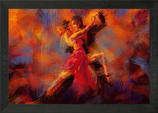 Tango Framed Wall Art Poster