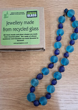 Sea Glass Beaded Necklace
