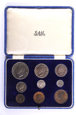 1951 South Africa 9-Coin Proof