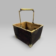 Antique Oak and Brass