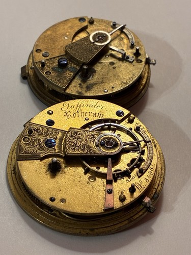 Antique pocket watch - watch, fusee