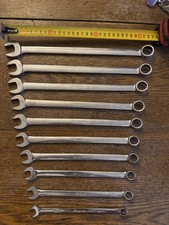 Snap On, OEXLM710B 10pc 10-19mm Long Metric Combination Spanner’s