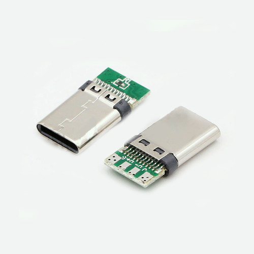Type 24p male connector - type-c,