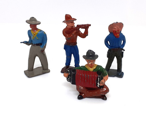 Vintage metal lead - vintage, cowboys