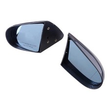 2x Spoon Manual Side View Mirrors Left & Right fit for Honda Civic EK 4DR pj