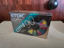 New Sealed TDK CDingII Type II C90 Cassette Tape Twin Pack