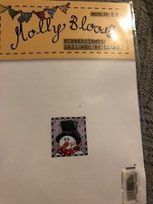 Molly Blooms -  Snowman Stamp