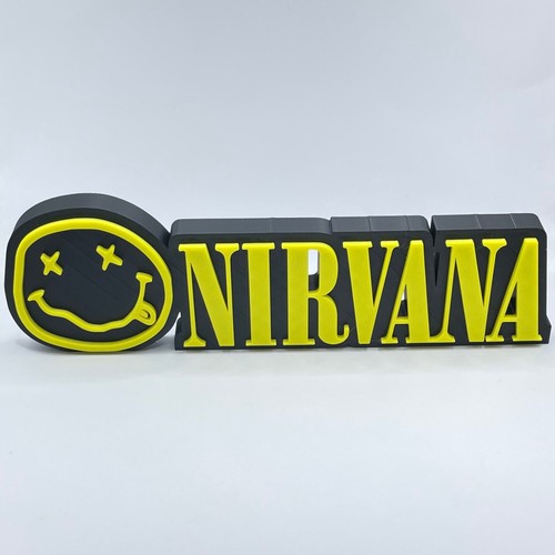 Nirvana self standing sign