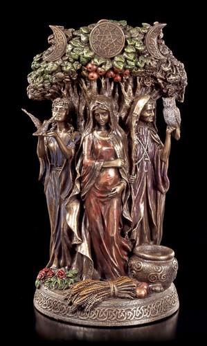Trinity goddess figure old - goddess,