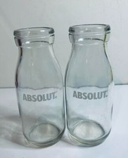 ABSOLUT Vodka Milk Bottles