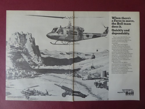 1976 pub bell - 11/1976, helicopter