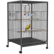 PawHut Bird Cage with Rolling