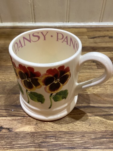 Emma bridgewater mug pansys - emma,