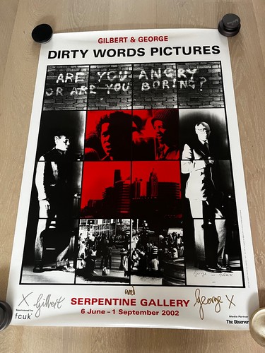 Gilbert and george dirty - george, ‘dirty