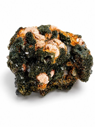 Forest quartz epidote - forest, crystal