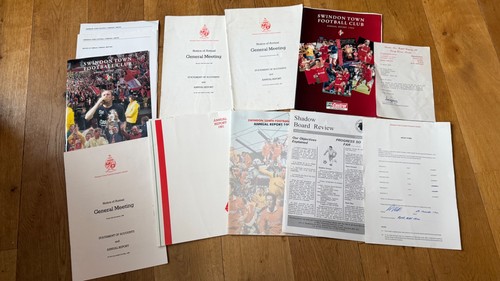 Bundle swindon town - town, football