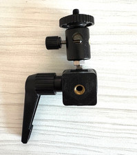 Camera Tripod Single Head Grip Swivel Bracket adjustable clamp 