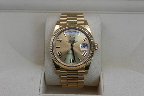 Rolex 18k yellow - , day