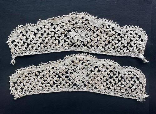 Antique lace cuffs - lace,
