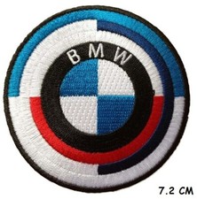 Old BMW logo embroidery patch