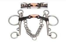 Shires Double Jointed Black