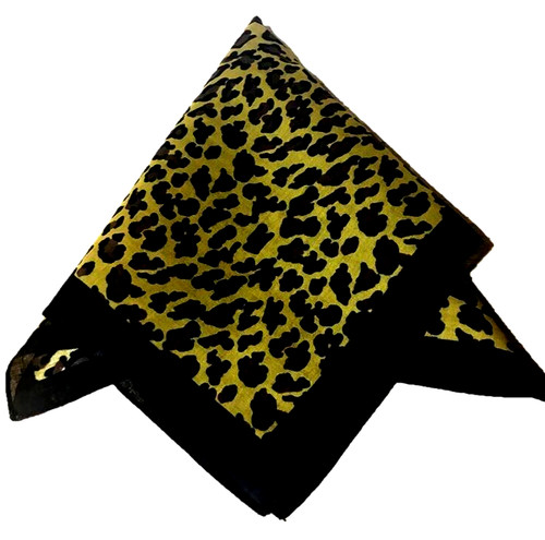 Leopard print bandana - bandana, 100%