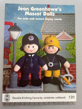 Jean Greenhowe's Toy & Doll Knitting Pattern Booklets - Pick From List