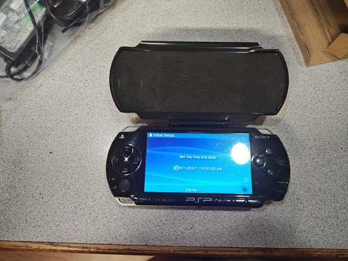 Black sony psp system - black,
