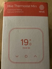 Hive Mini Heating Thermostat Combi with WiFi Hub Controller and Receiver +stand