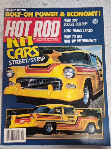 Hot rod magazine - april, 1980