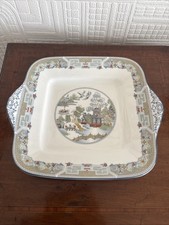 Wedgwood cake plate, Chinese Legend Pattern.