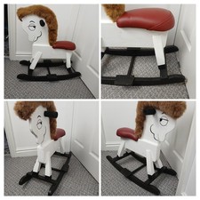 Vintage 1970s Wooden Rocking