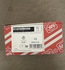 MK K14709 WHIW Shaver Socket