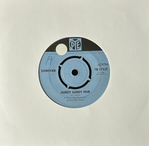 Donovan hurdy gurdy man - donovan, 'hurdy