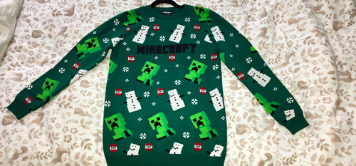 Minecraft creeper christmas - creeper,