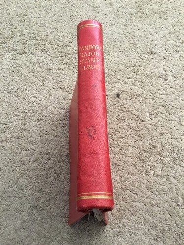 Stamford major stamp album - major,