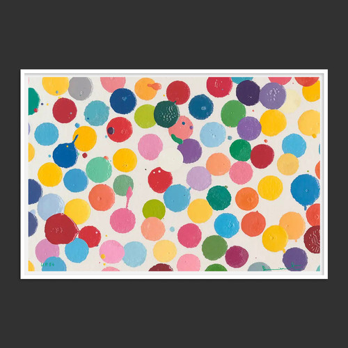 Damien hirst signed - damien,
