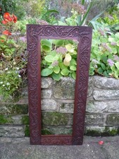 Antique Carved  Walnut Picture/Mirror Frame